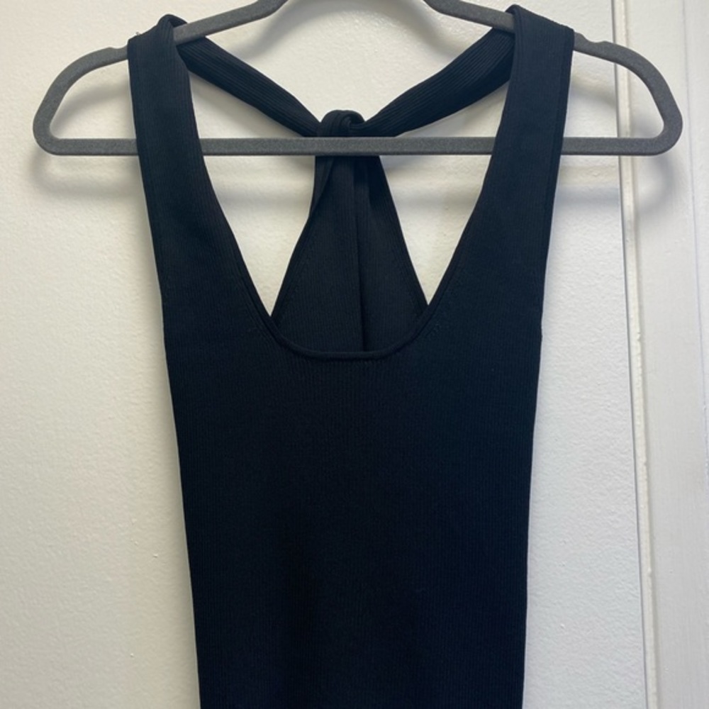 Crop top Black Zara